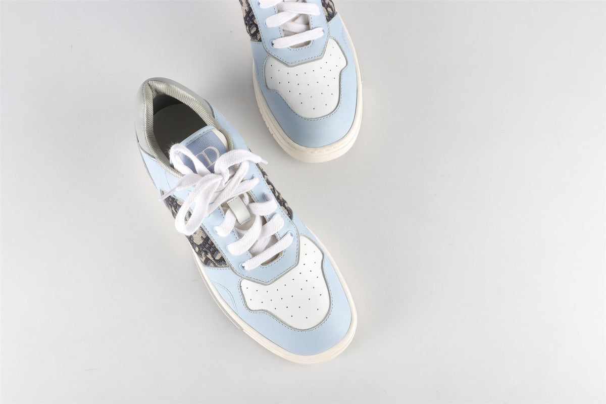 CHRISTIAN DIOR BLUE KIDS BOYS B27 UPTOWN SNEAKERS EU 35 UK 2.5 US 3.5