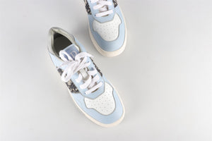 CHRISTIAN DIOR BLUE KIDS BOYS B27 UPTOWN SNEAKERS EU 35 UK 2.5 US 3.5