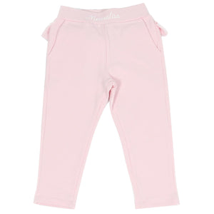 MONNALISA PINK BABY GIRLS COTTON PANTS 18 MONTHS