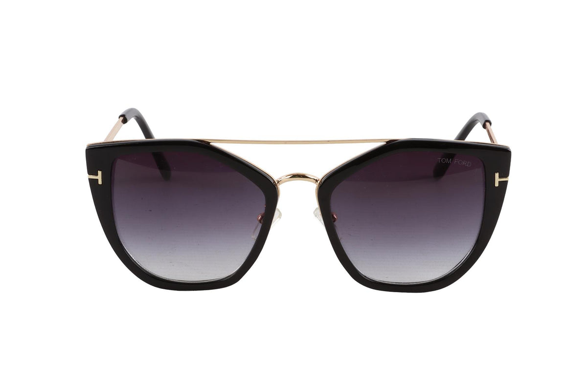 TOM FORD BLACK CAT EYE ACETATE SUNGLASSES