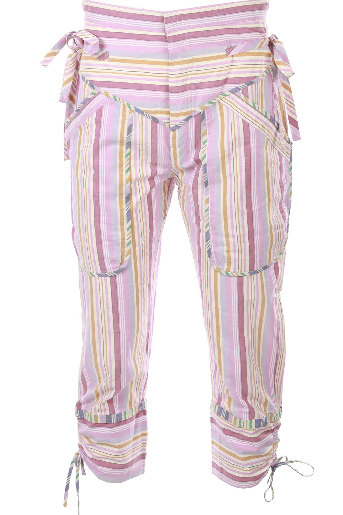 ISABEL MARANT MULTI COTTON PANTS SMALL
