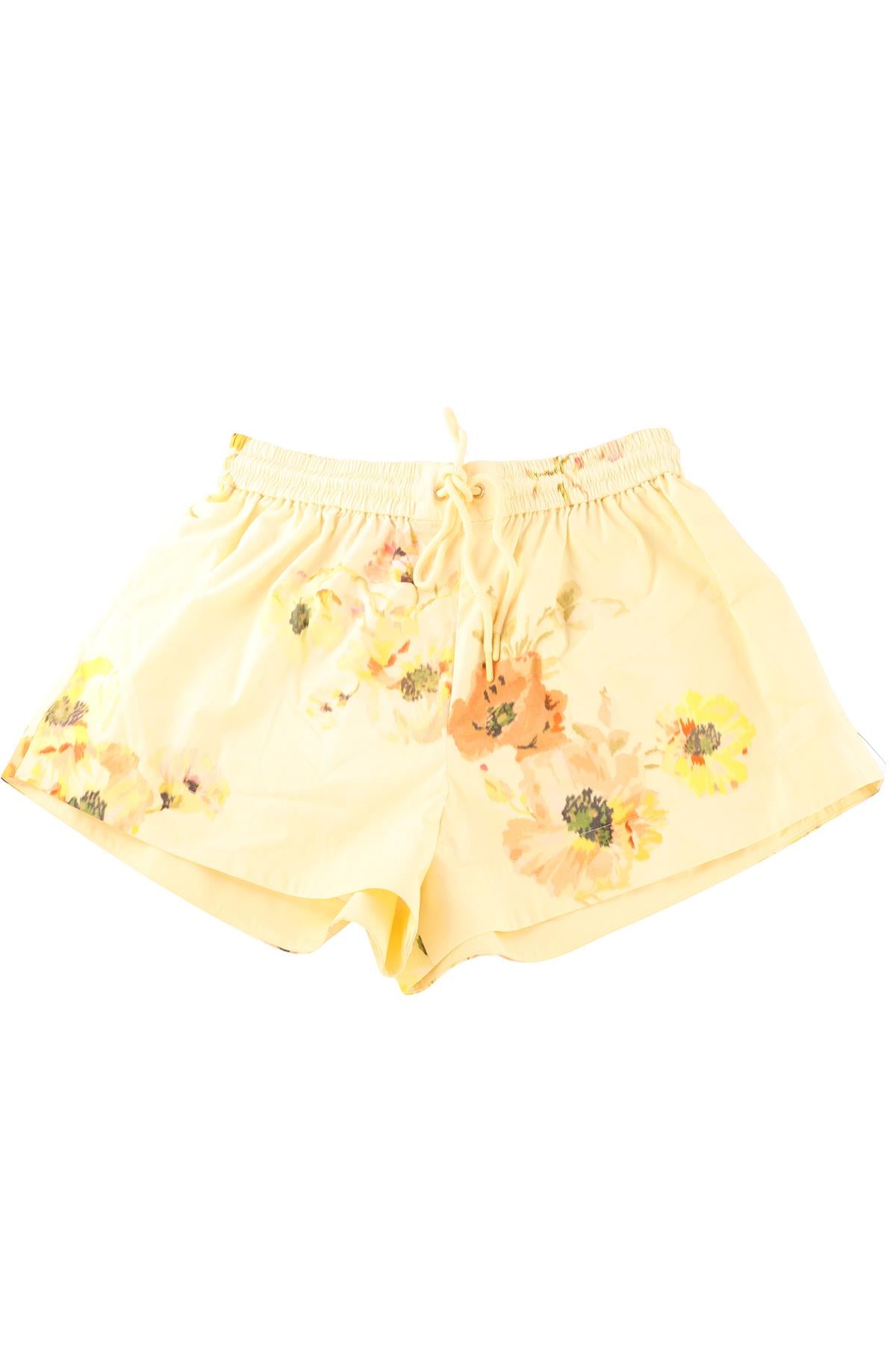 ZIMMERMANN YELLOW COTTON SHORTS UK 14