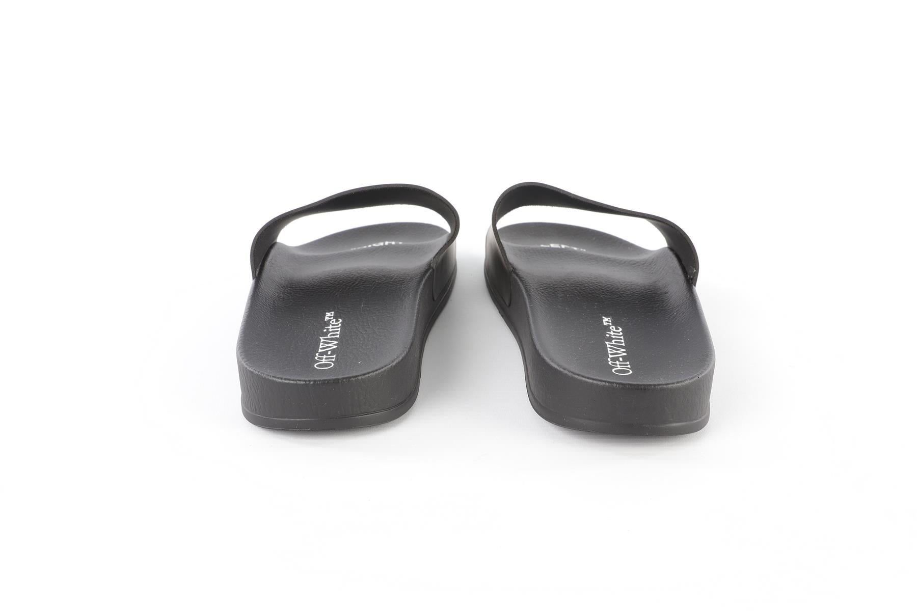 OFF-WHITE BLACK KIDS BOYS SLIDES EU 37 UK 4 US 4.5