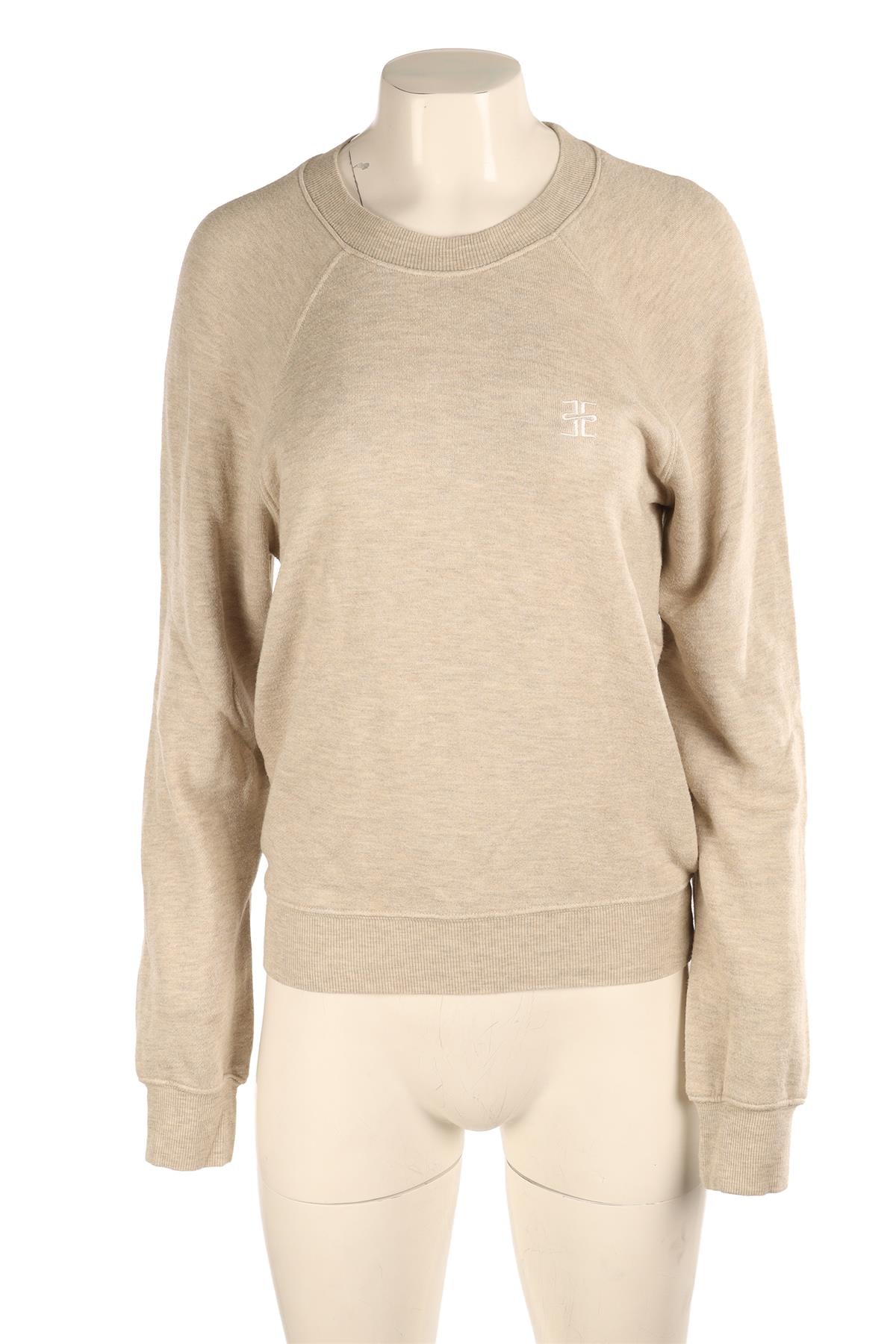 ETERNE BEIGE COTTON SWEATSHIRT LARGE