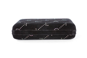 STELLA MCCARTNEY BLACK VELVET CLUTCH