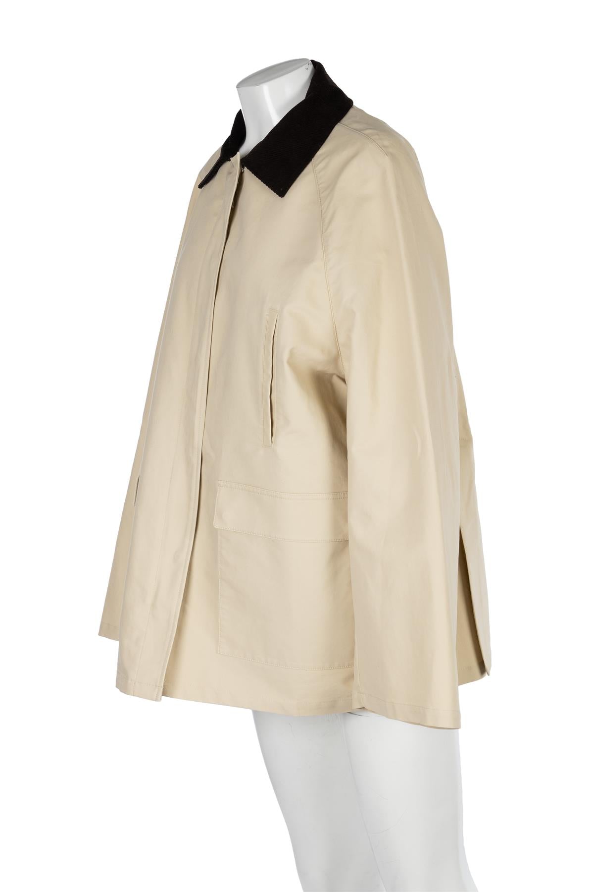 TOTEME BEIGE COTTON JACKET DK 38 UK 12