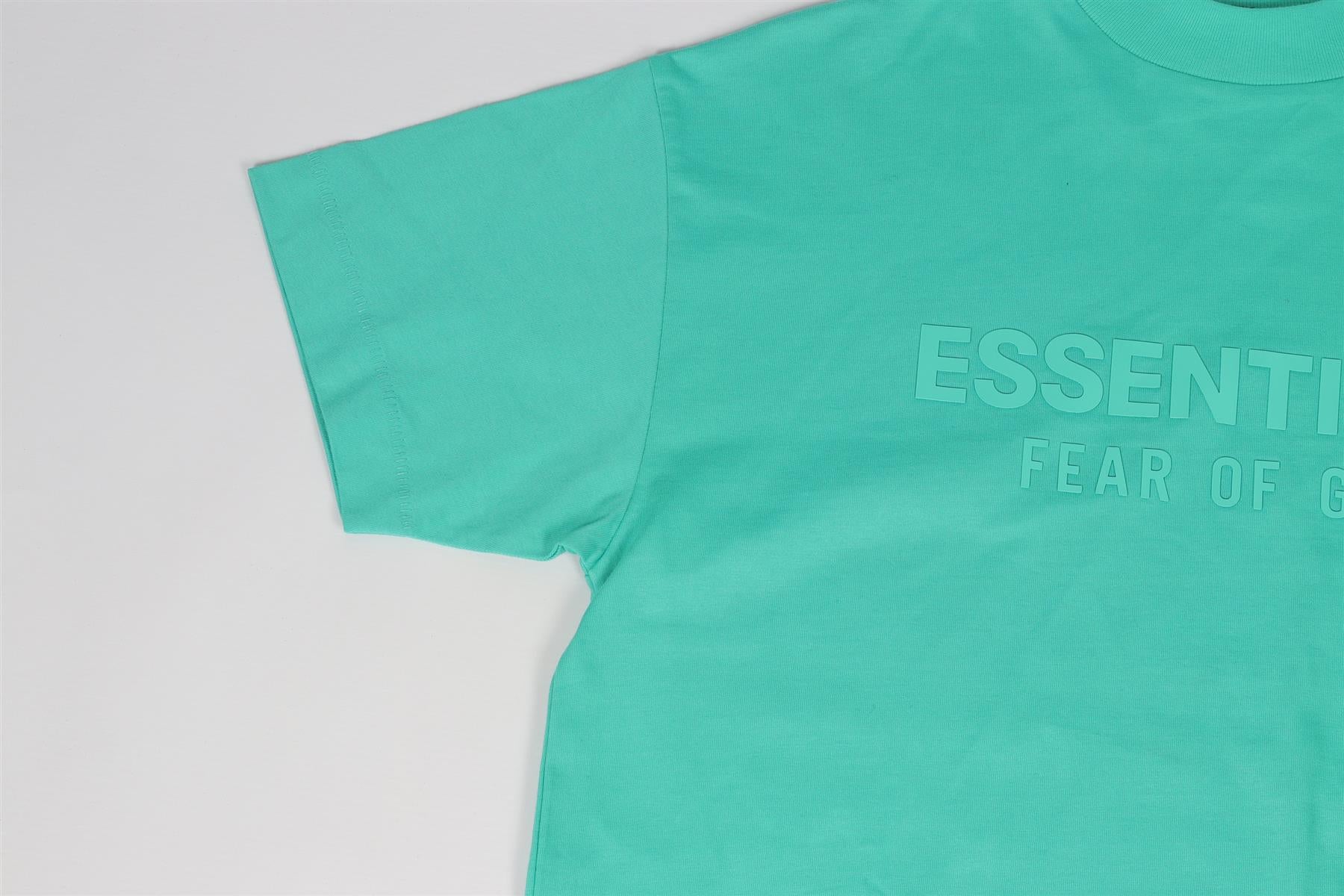 ESSENTIALS GREEN KIDS BOYS T-SHIRT 10 YEARS
