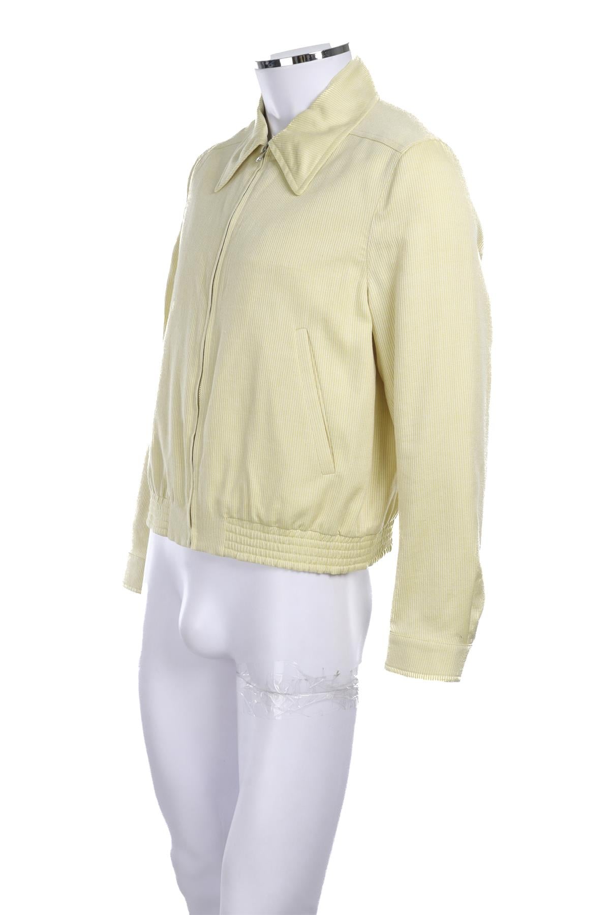 SECOND/LAYER YELLOW MENS WOOL JACKET IT 48 UK 38