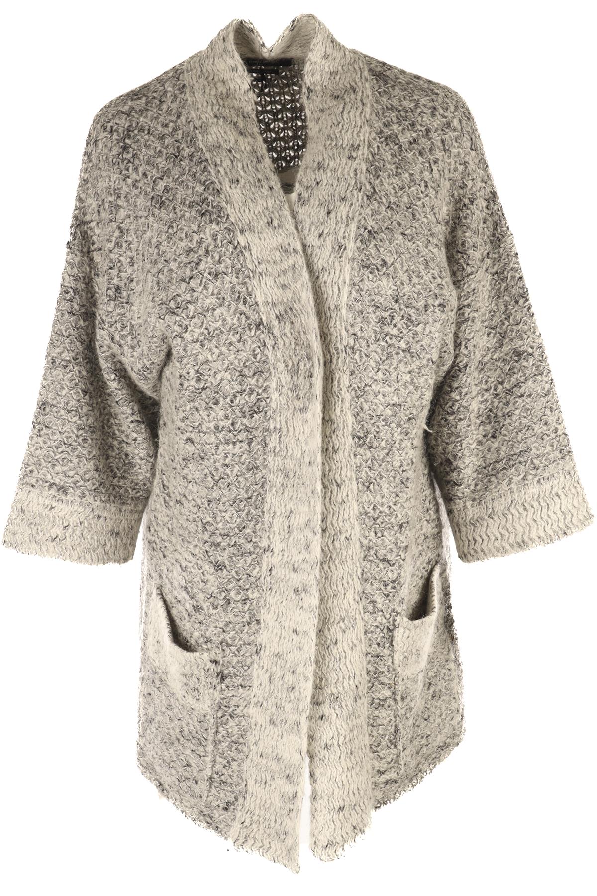 ISABEL MARANT GREY KNIT CARDIGAN FR 38 UK 10