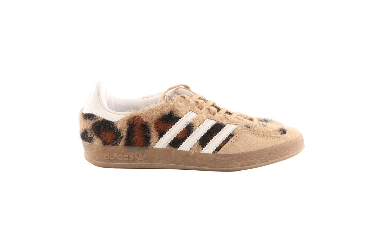 ADIDAS + ATMOS PINK BEIGE GAZELLE TRINITY LEOPARD/ WARM SANDSTONE SNEAKERS EU 38 2/3 UK 5.5 US 7