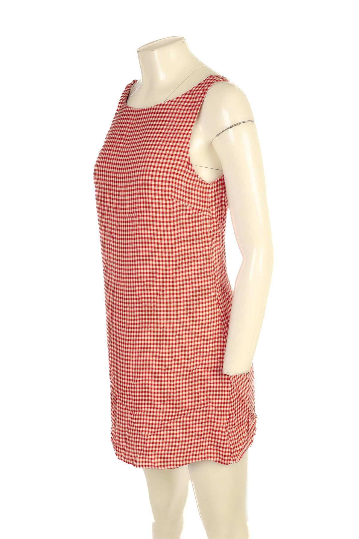 REFORMATION RED CREPE MINI DRESS US 4 UK 8