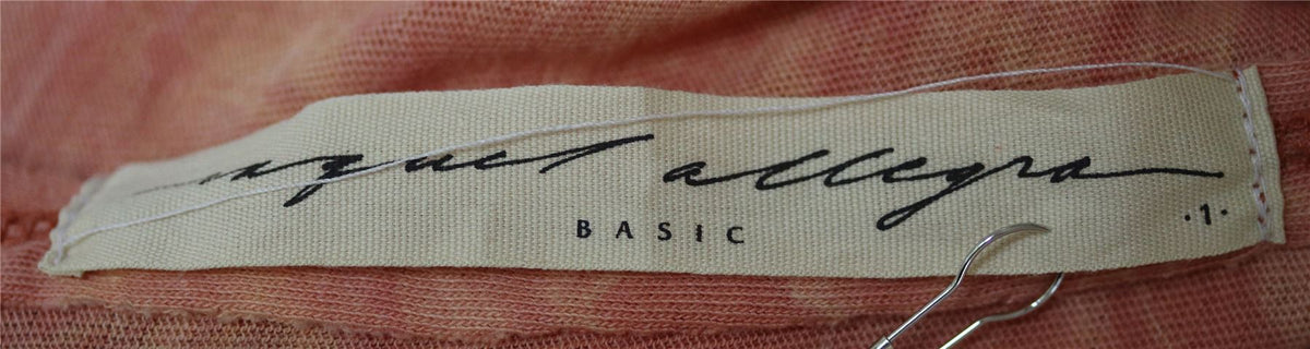 RAQUEL ALLEGRA MEN'S DISTRESSED TEE 1 UK 8