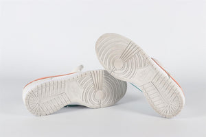 NIKE WHITE DUNK TROPICAL TWIST SNEAKERS EU 38.5 UK 5.5 US 6