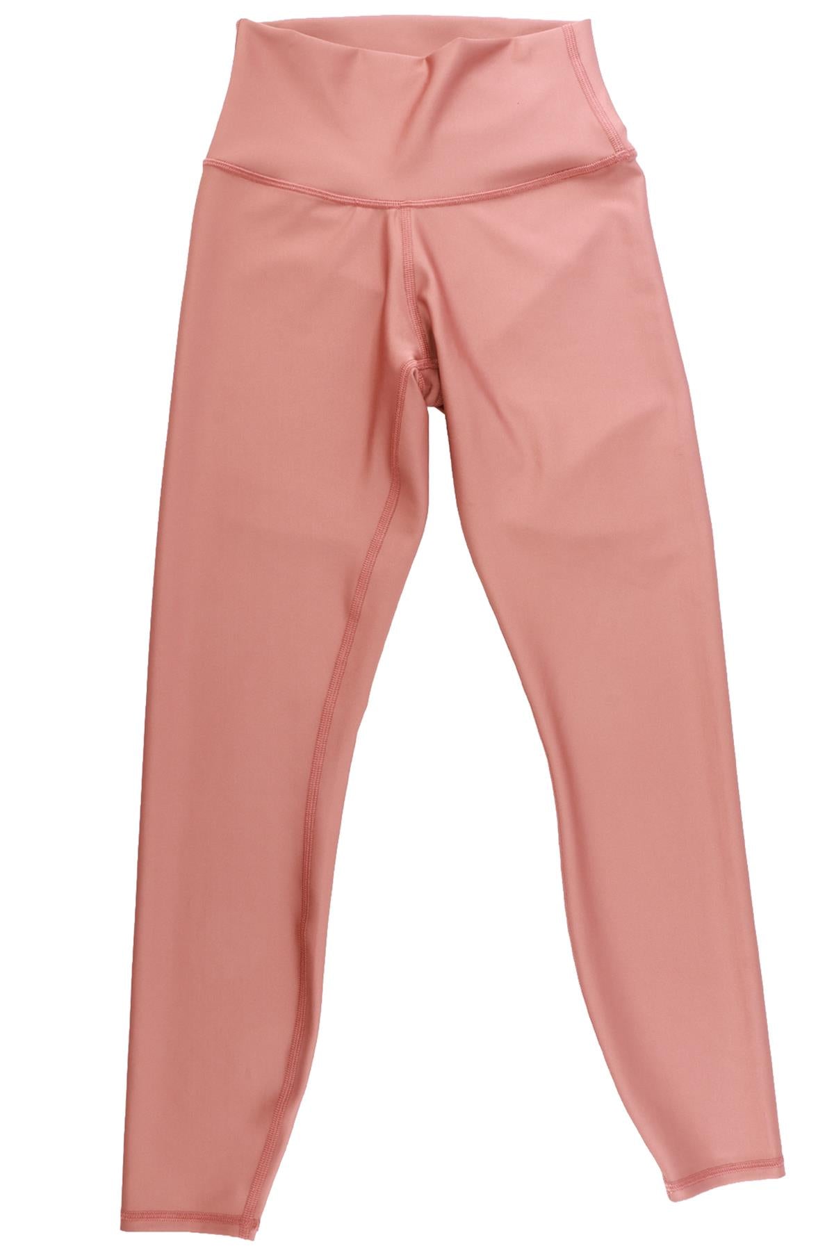 ALO BROWN SPANDEX LEGGINGS XSMALL