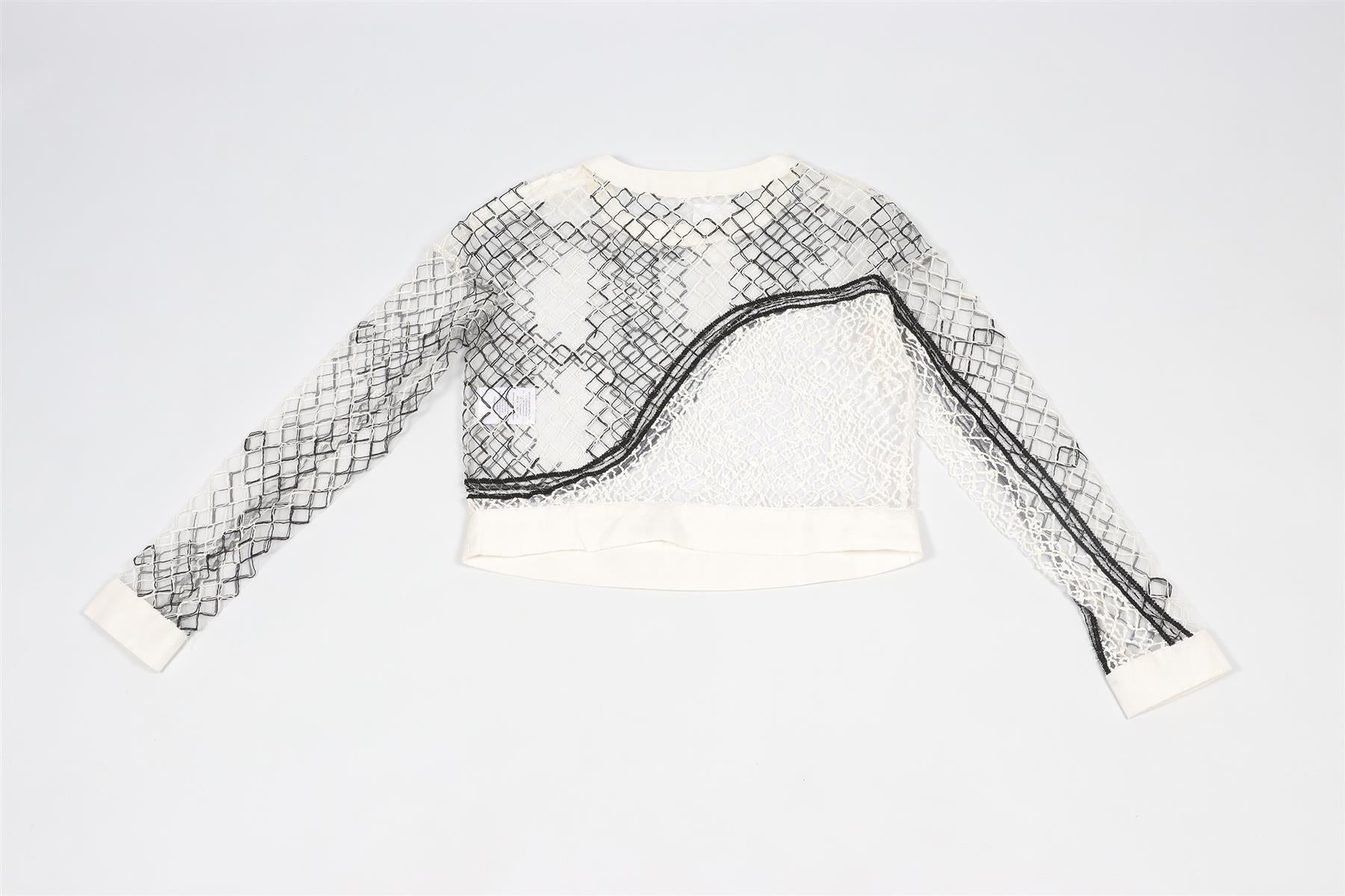 JONATHAN SIMKHAI WHITE COTTON TOP XSMALL