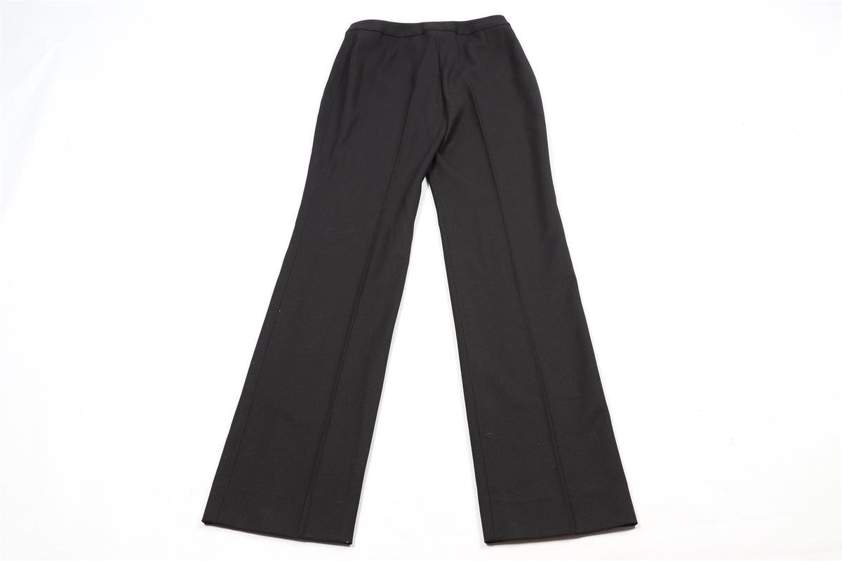 VERSACE VINTAGE WOOL STRAIGHT LEG PANTS IT 38 UK 6