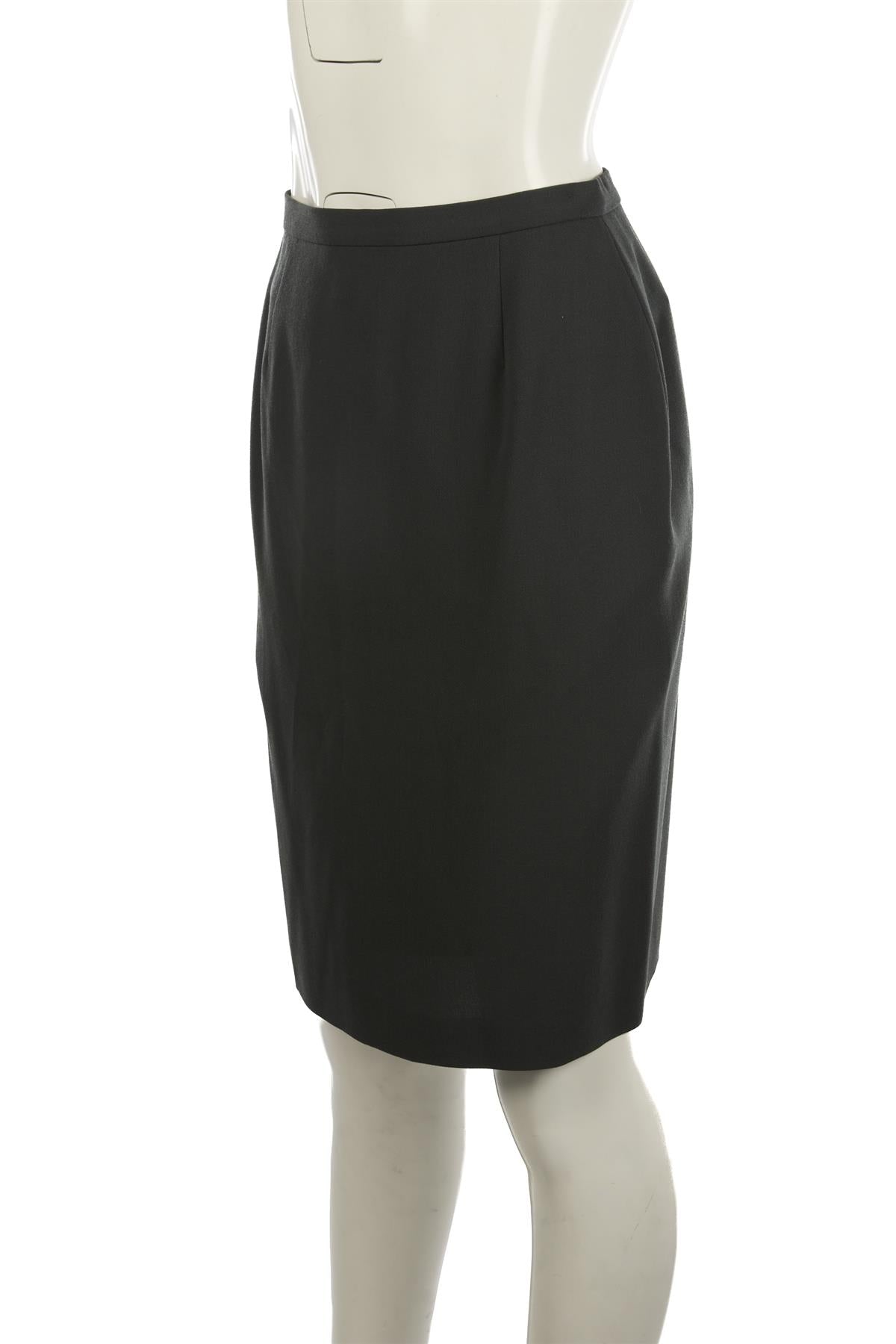GIORGIO ARMANI GREEN VINTAGE WOOL SKIRT SUIT IT 40 UK 8
