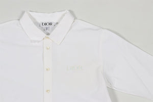 CHRISTIAN DIOR WHITE KIDS BOYS COTTON SHIRT 8 YEARS