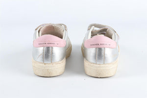 GOLDEN GOOSE DELUXE BRAND WHITE KIDS GIRLS SNEAKERS EU 27 UK 9 US 10