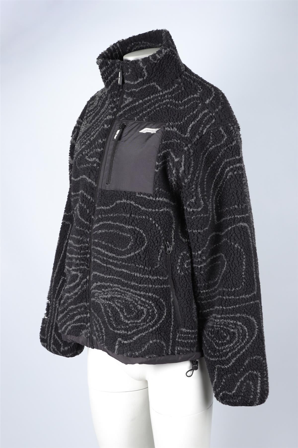 FORMULA 1 BLACK 2024 LAS VEGAS GRAND PRIX FLEECE JACKET MEDIUM