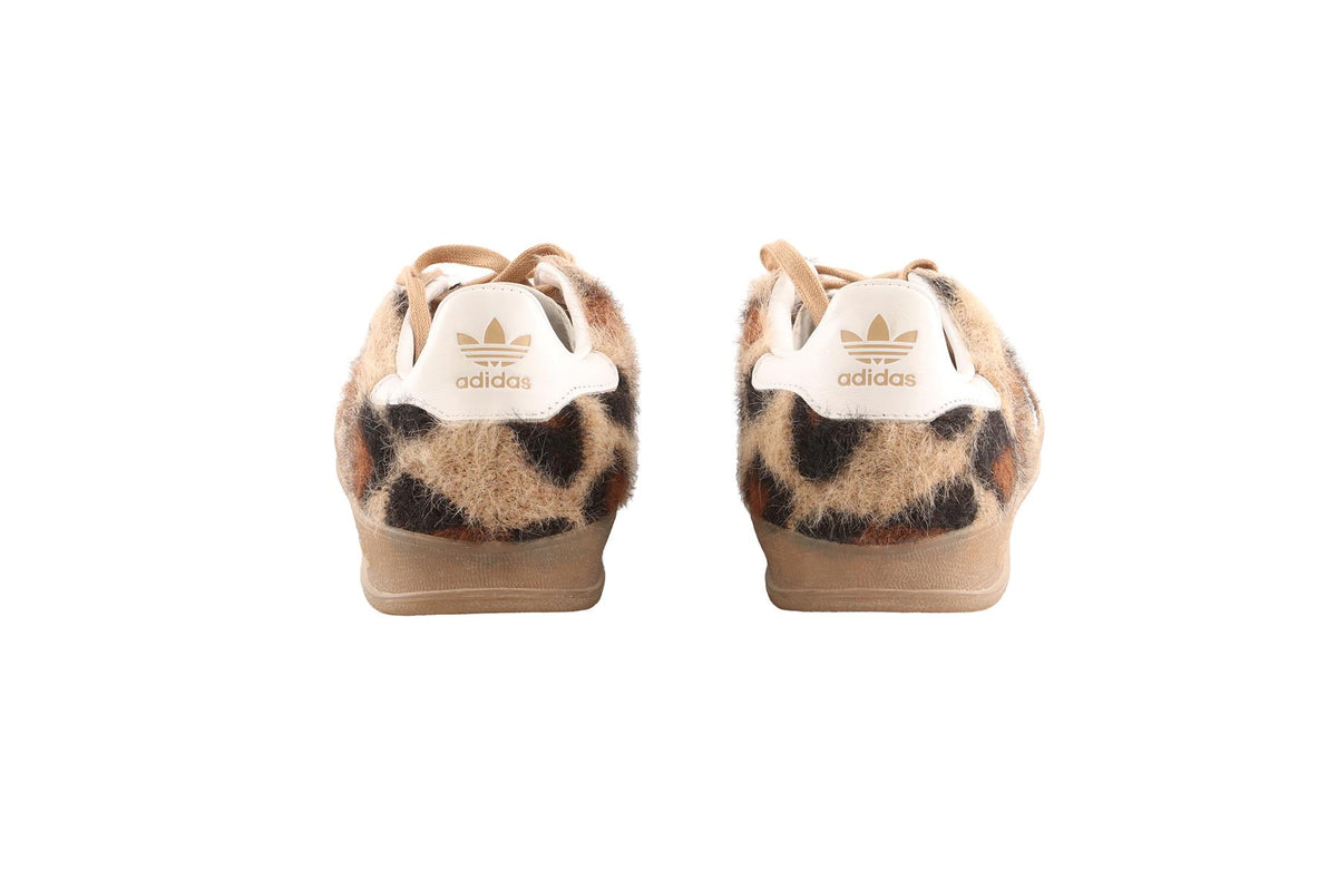ADIDAS + ATMOS PINK BEIGE GAZELLE TRINITY LEOPARD/ WARM SANDSTONE SNEAKERS EU 38 2/3 UK 5.5 US 7