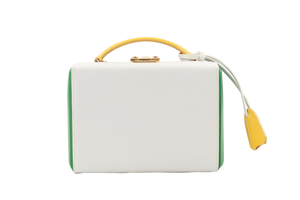 MARK CROSS MULTI GRACE SMALL LEATHER TOTE BAG