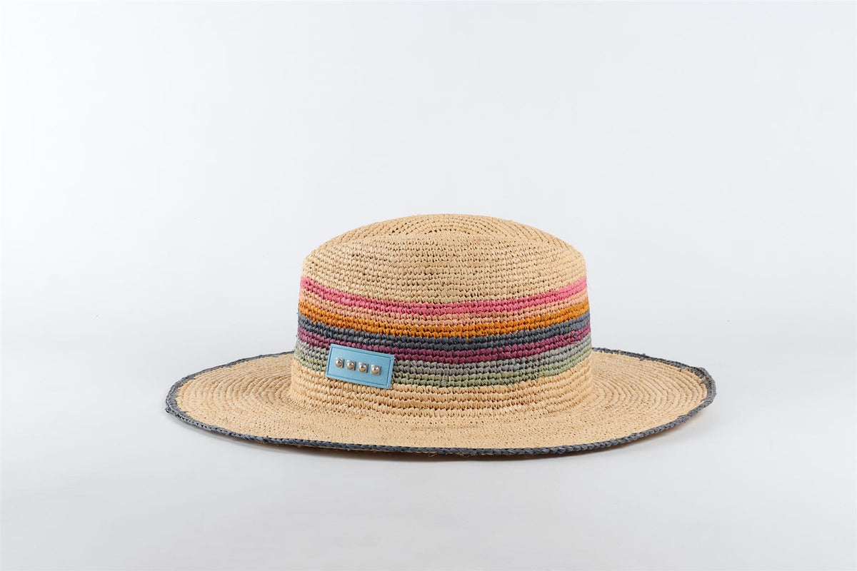 ETRO MULTI RAFFIA HAT