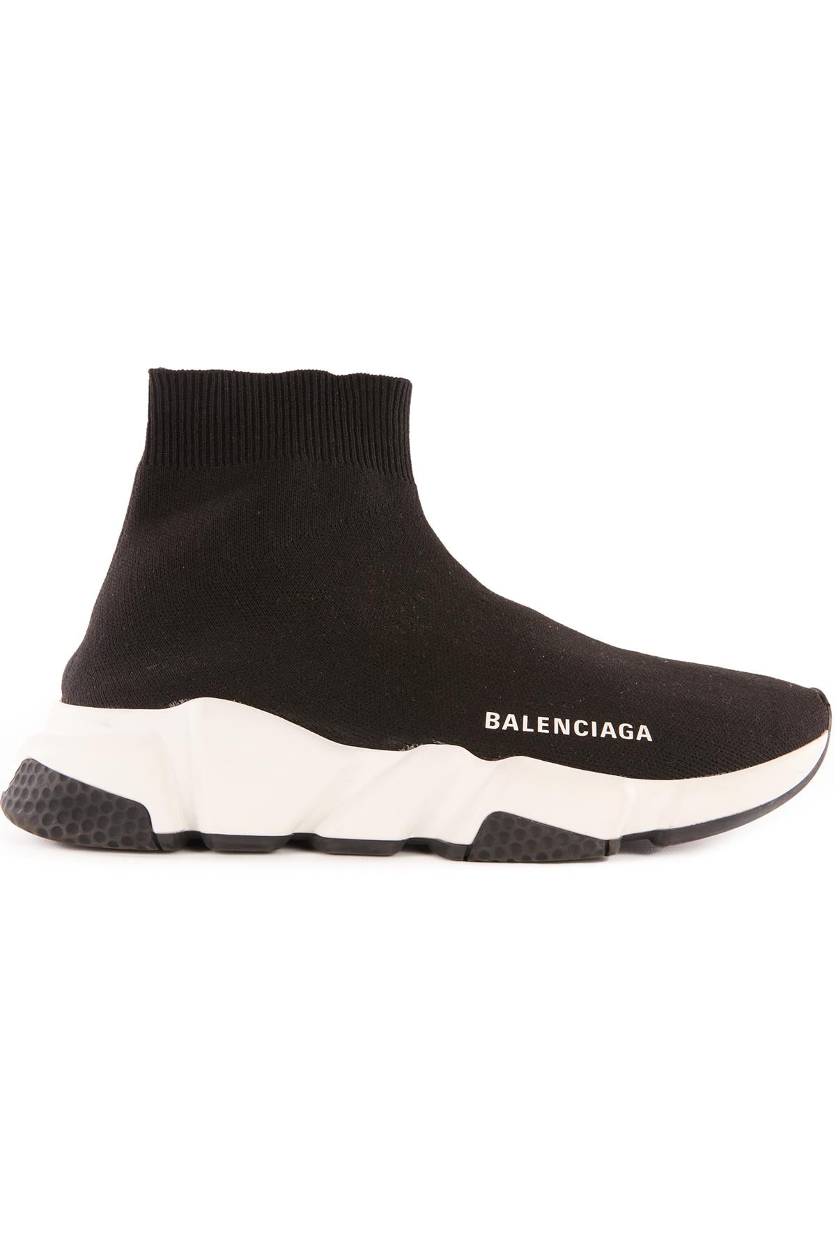 BALENCIAGA BLACK SPEED KNIT SNEAKERS EU 37 UK 4 US 7