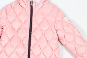 MONCLER PINK KIDS GIRLS PADDED JACKET 2 YEARS