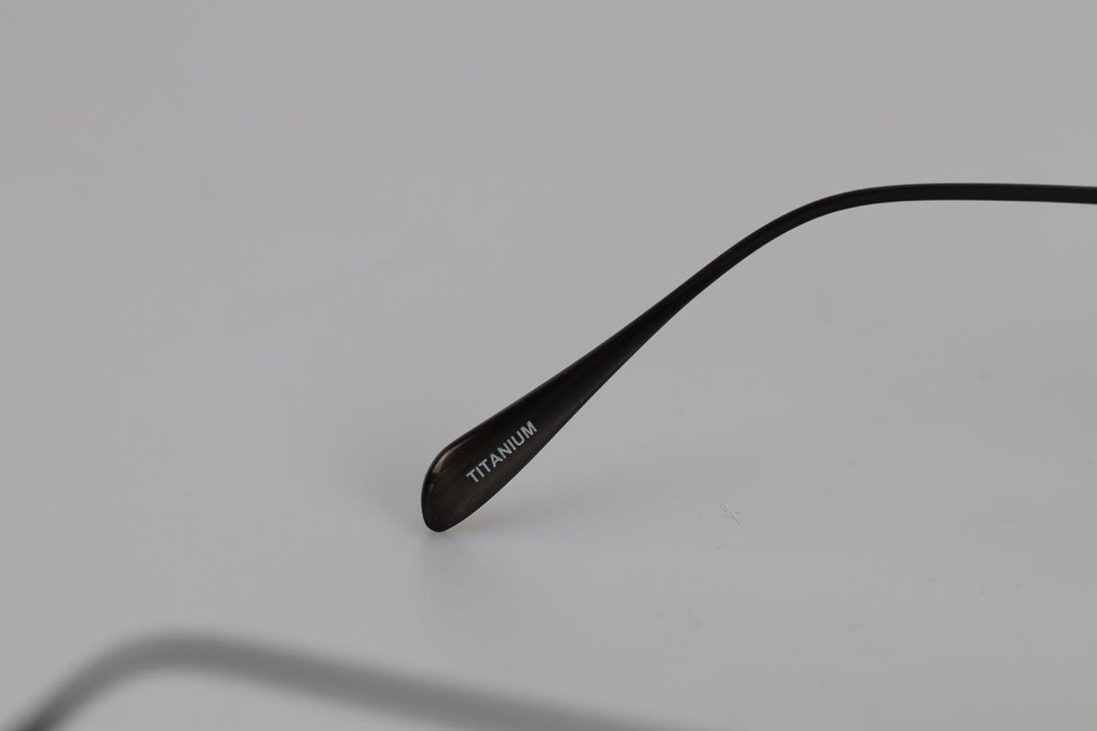 OLIVER PEOPLES SQUARE FRAME METAL SUNGLASSES