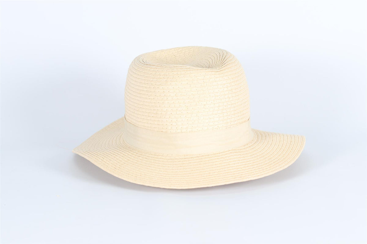 MELISSA ODABASH STRAW HAT ONE SIZE
