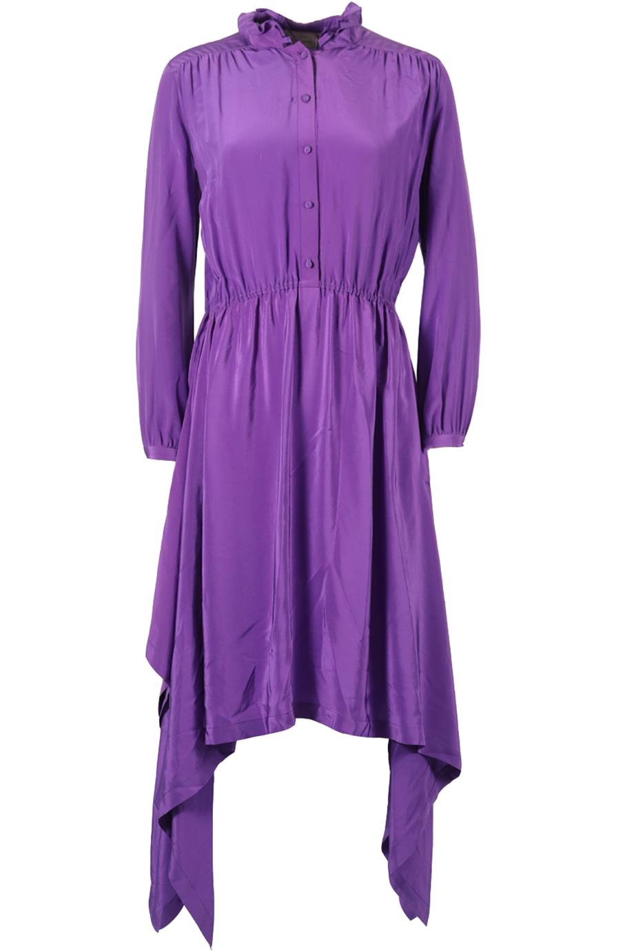 PREEN BY THORNTON BREGAZZI SILK MAXI DRESS MEDIUM