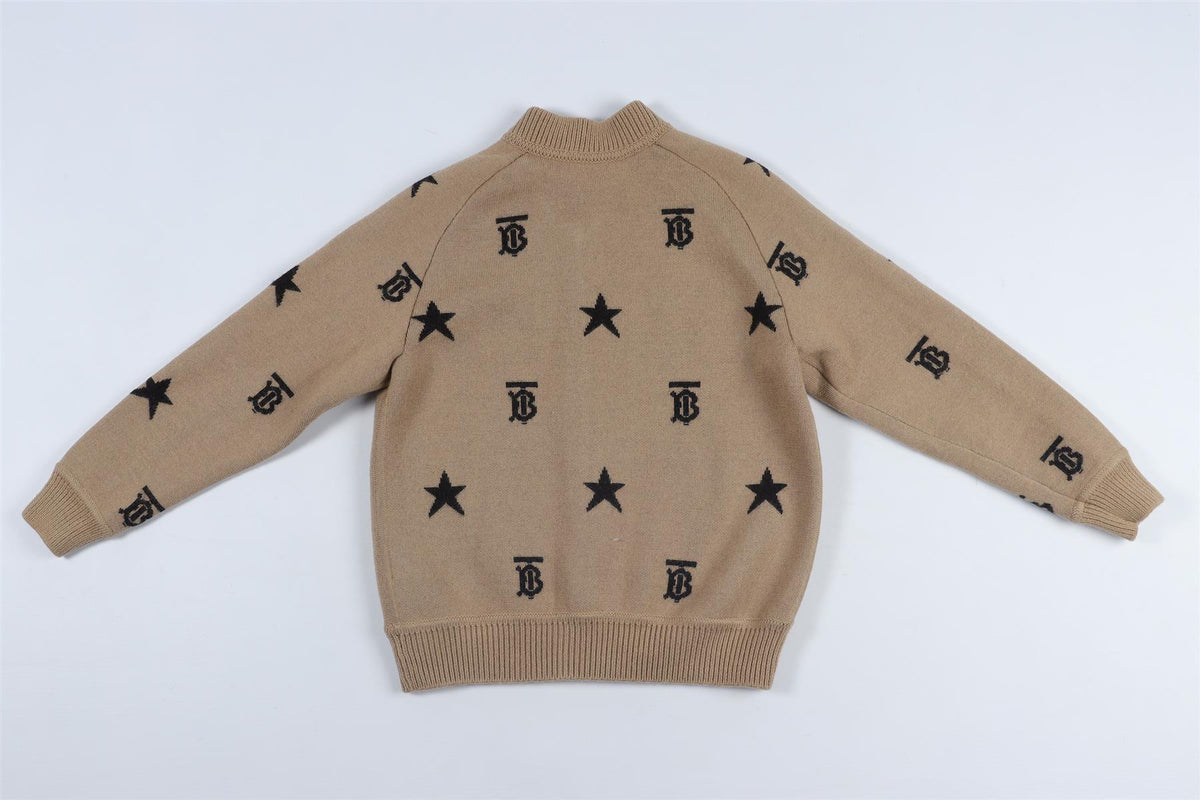 BURBERRY TAN KIDS BOYS JACKET 8 YEARS