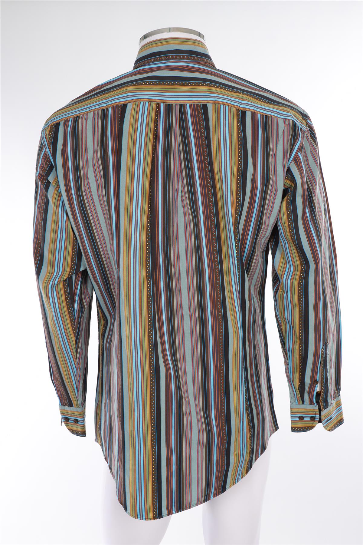 ETRO MULTI MEN'S COTTON SHIRT UK/US 42