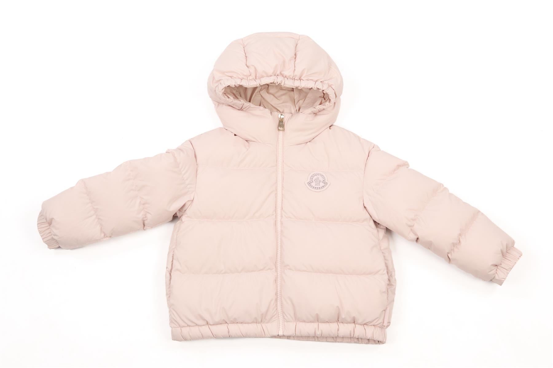MONCLER PINK KIDS GIRLS JACKET 6 YEARS