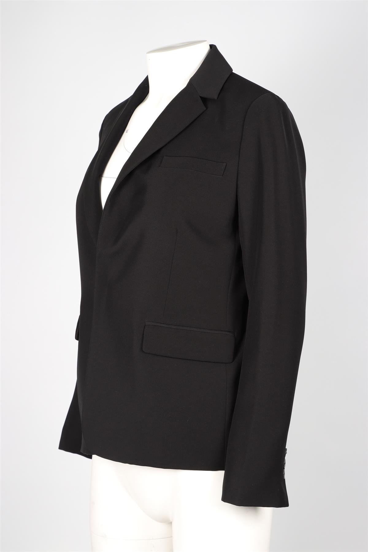VINCE BLACK CREPE BLAZER US 6 UK 10