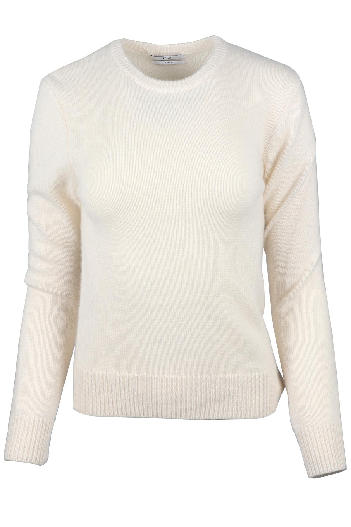 CO CREAM CASHMERE SWEATER SMALL