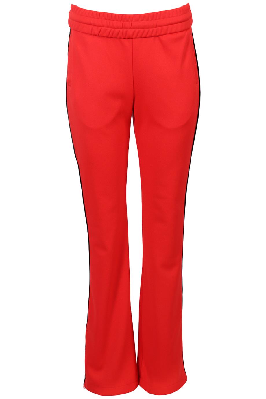 OFF-WHITE C/O VIRGIL ABLOH JERSEY STRAIGHT LEG PANTS SMALL