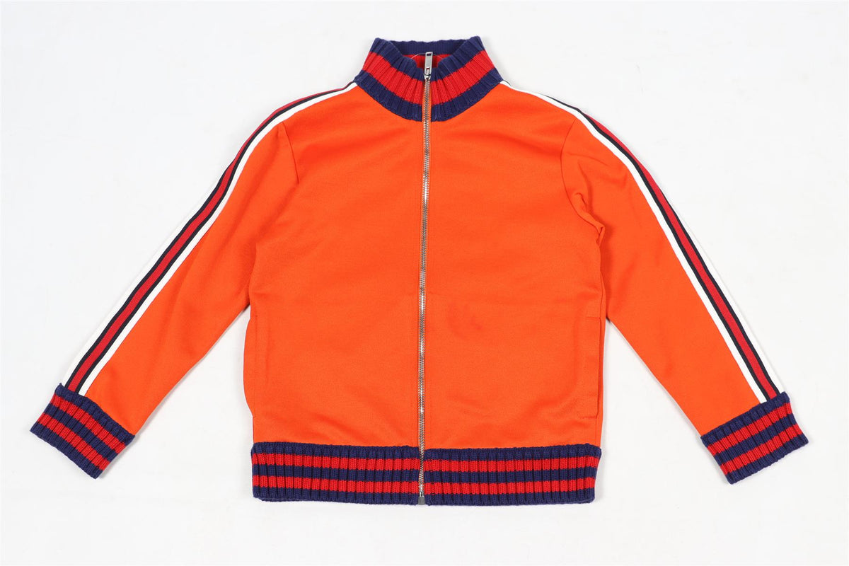 GUCCI ORANGE KIDS BOYS COTTON BLEND JACKET 6 YEARS