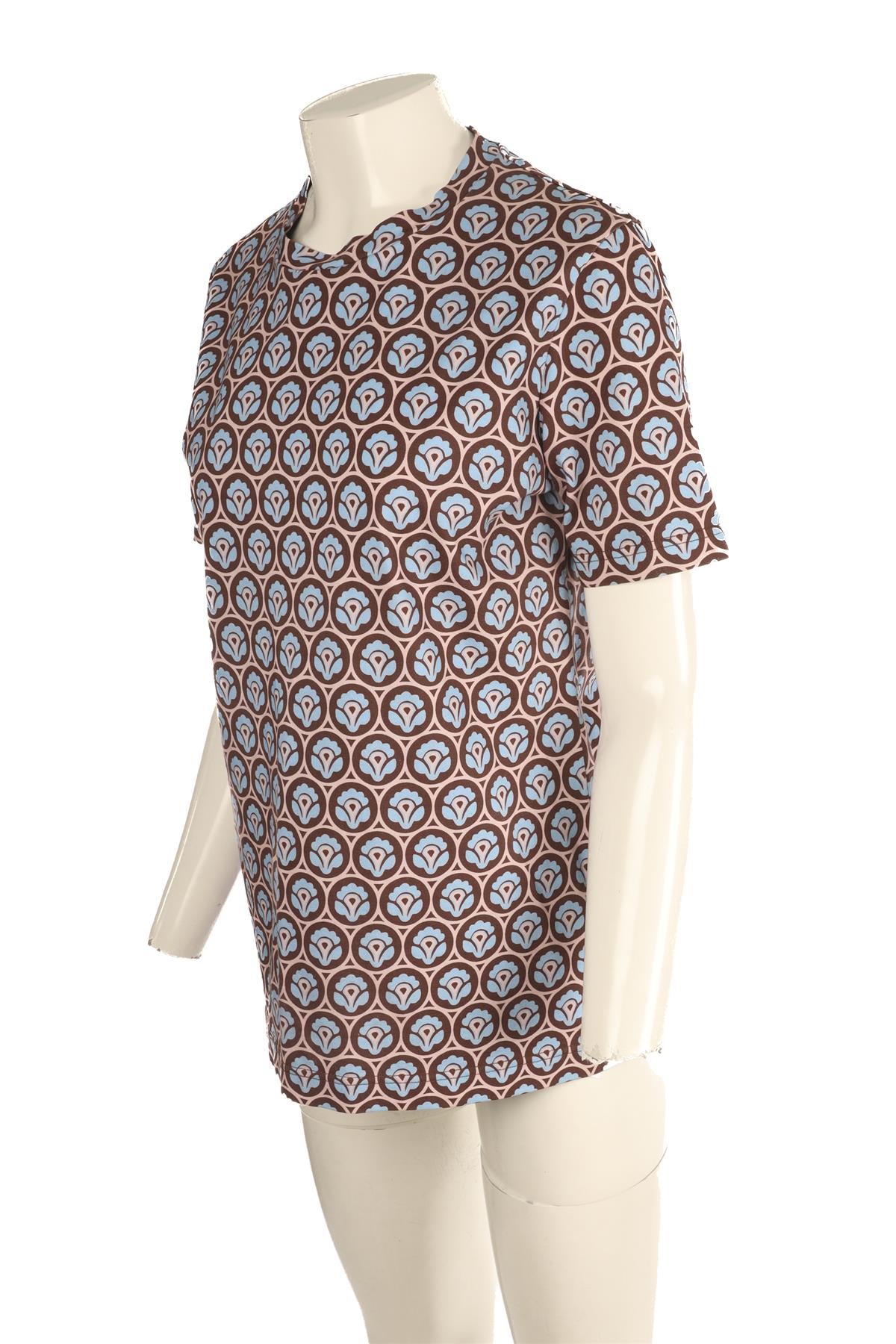 ETRO MULTI COTTON T-SHIRT XLARGE