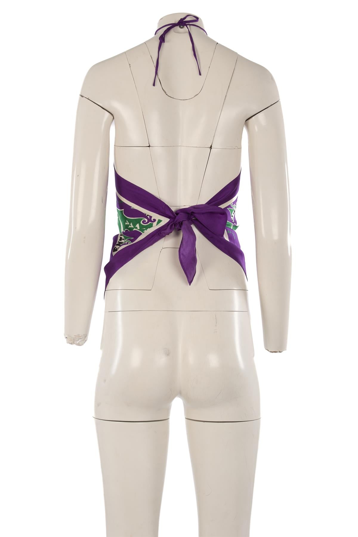 VALENTINO MULTI SILK TOP IT 40 UK 8