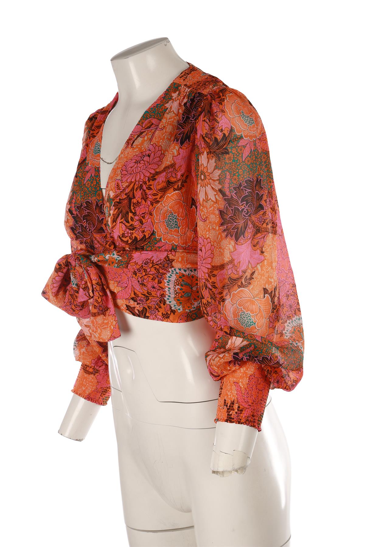 A.L.C MULTI SILK TOP US 6 UK 10