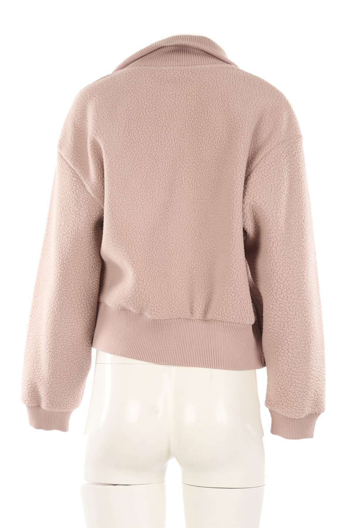 VARLEY PINK FLEECE SWEATSHIRT MEDIUM