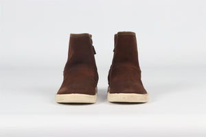 UGG AUSTRALIA BROWN KIDS GIRLS SUEDE BOOTS EU 23.5 UK 6