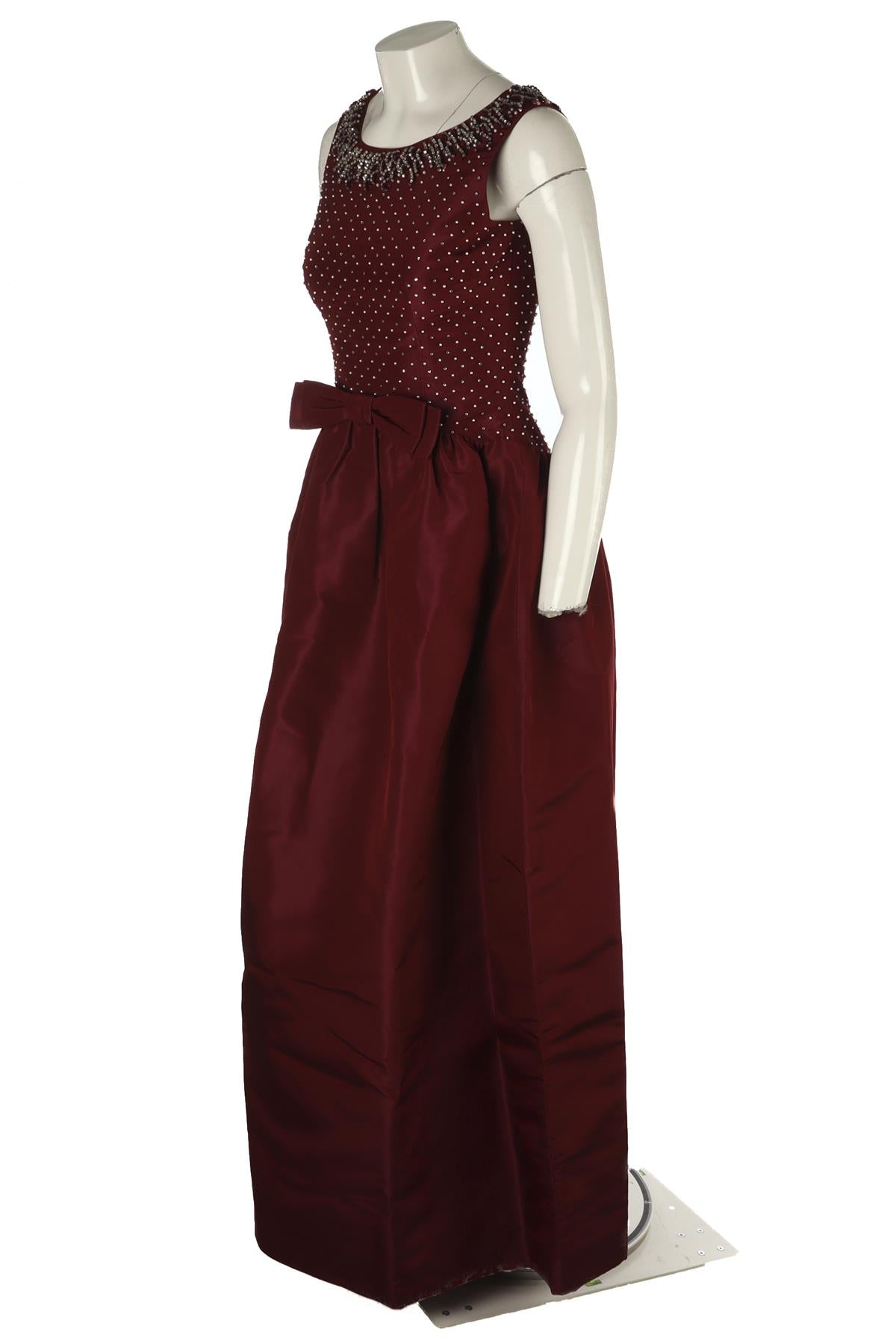 DOLCE & GABBANA RED MAXI DRESS IT 40 UK 8