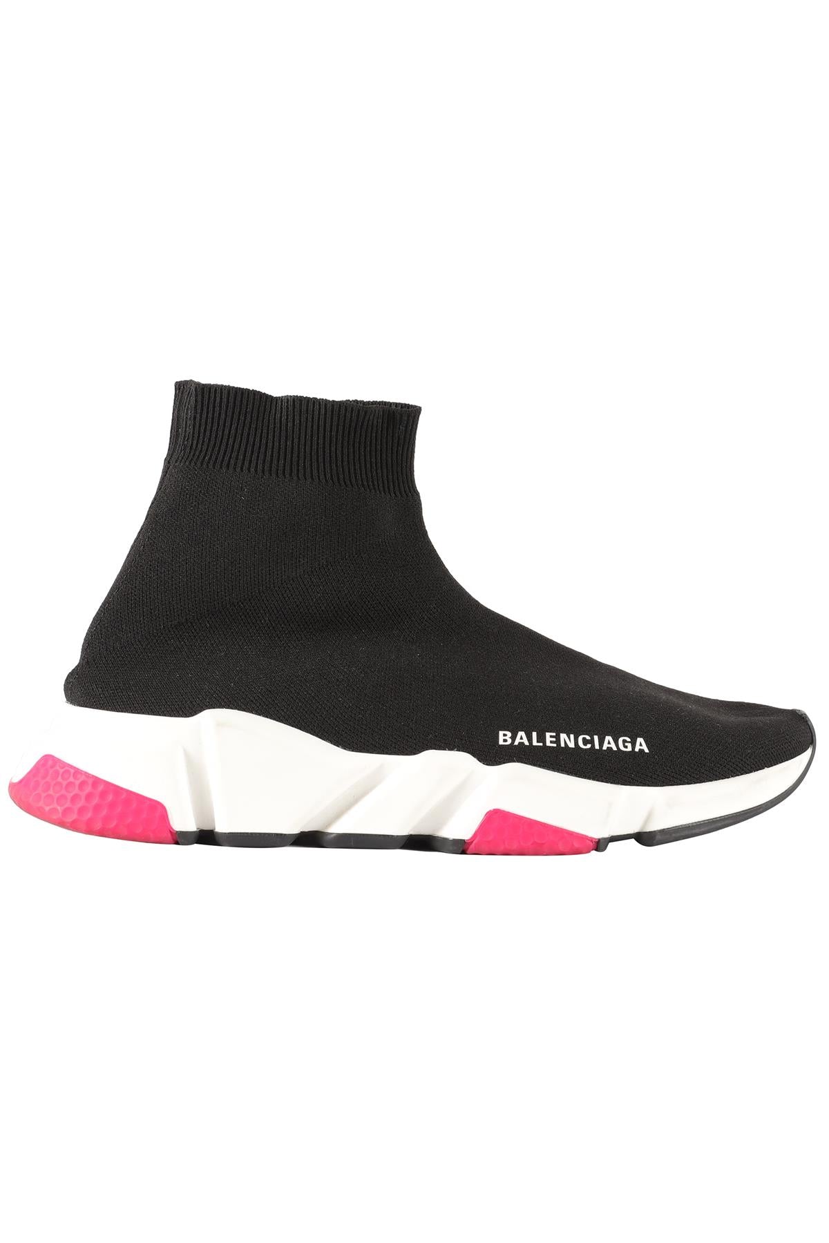 BALENCIAGA BLACK SPEED KNIT SNEAKERS EU 39 UK 6 US 9