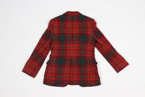 POLO RALPH LAUREN RED KIDS WOOL BLAZER 8 YEARS