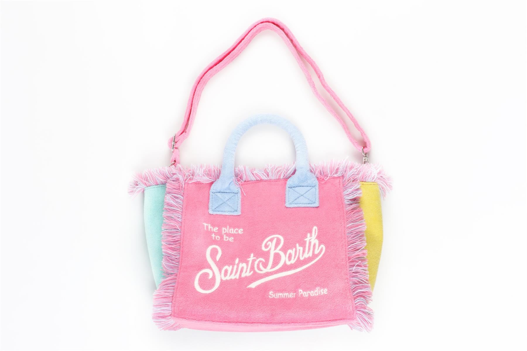 MC2 SAINT BARTH MULTI COTTON TOTE BAG