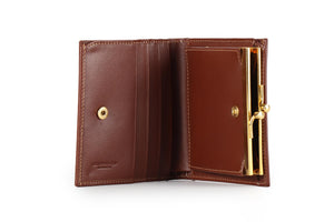 Burberry Brown Leather Wallet