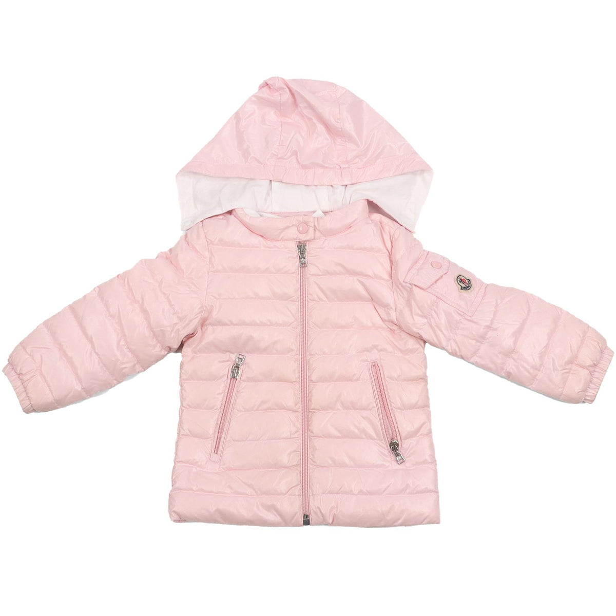 MONCLER PINK KIDS GIRLS JACKET 2 YEARS